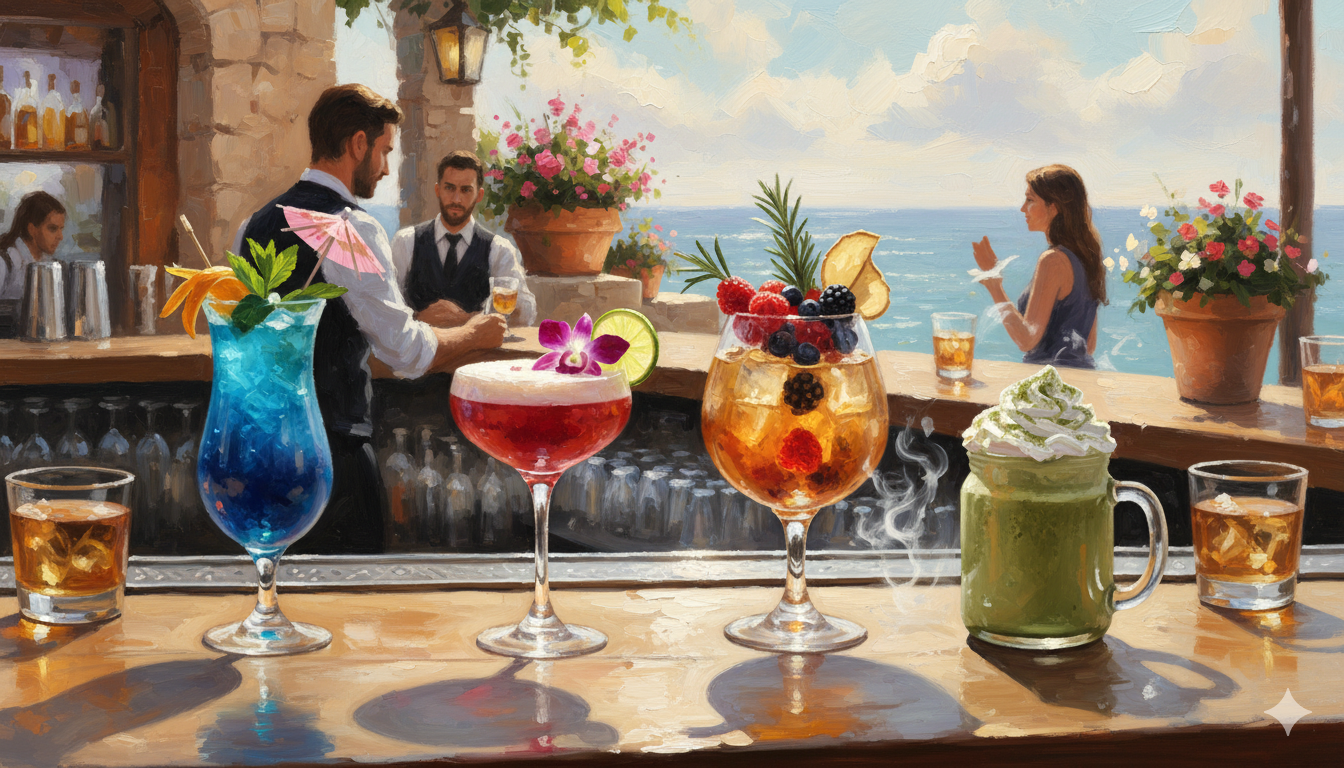 Cocktailkarte MarLou Bar Leipzig